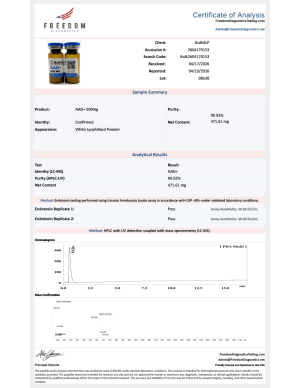 NAD+ (β-Nicotinamide Adenine Dinucleotide) – Research Vial 500 mg - Image 2